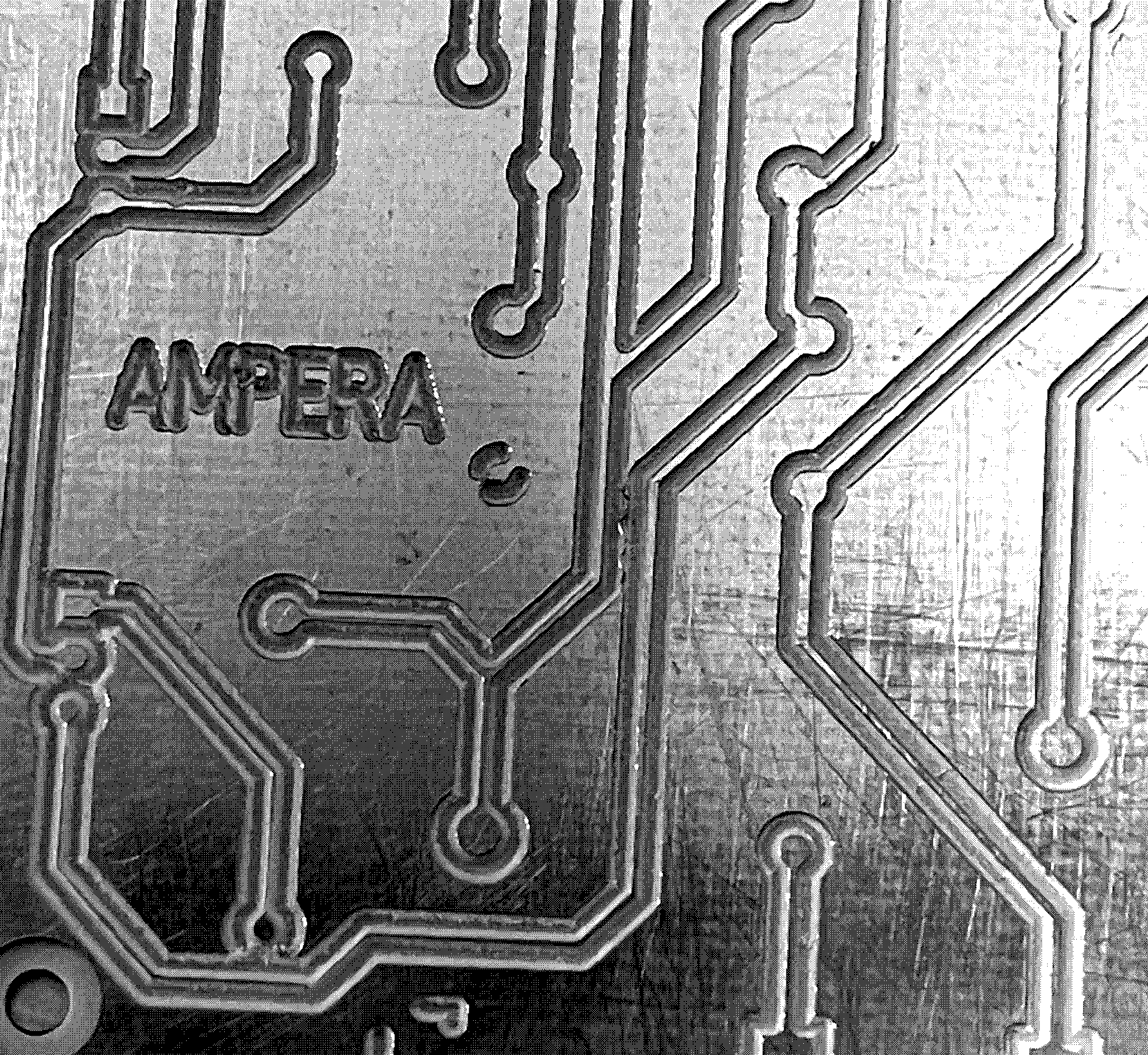 PCB copper trace 1-bit