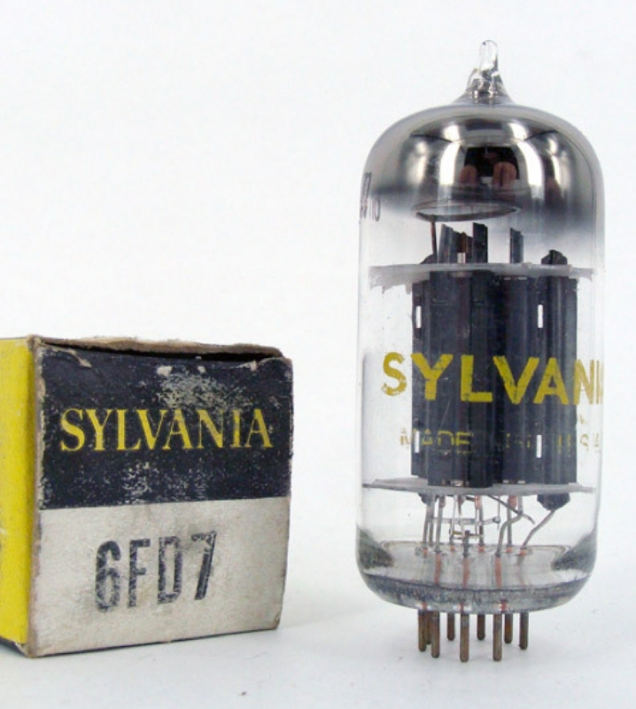 6FD7 — Sylvania·RCA — triode vacuum tube — (1960)