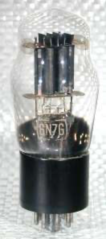 6N7G — RCA — triode vacuum tube — (1938)