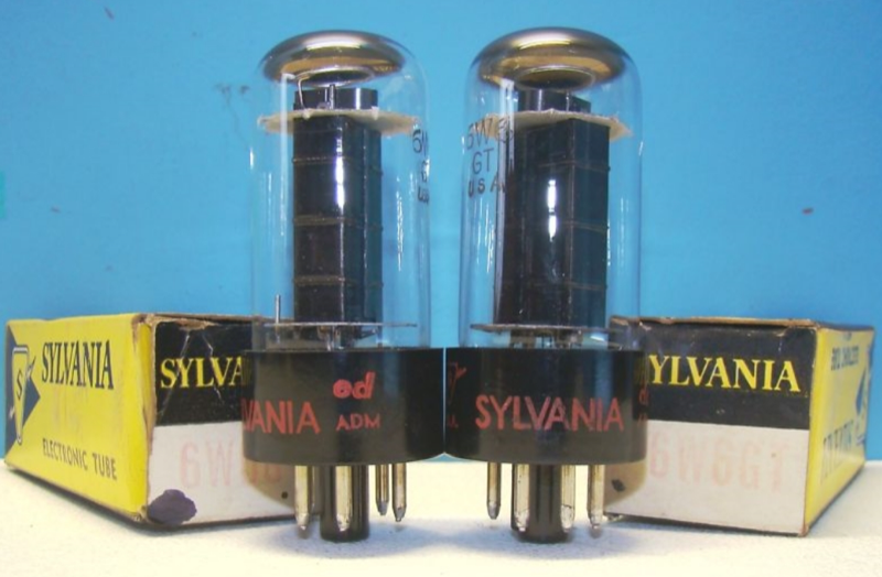 6W6GT — RCA — tetrode vacuum tube — (1939)