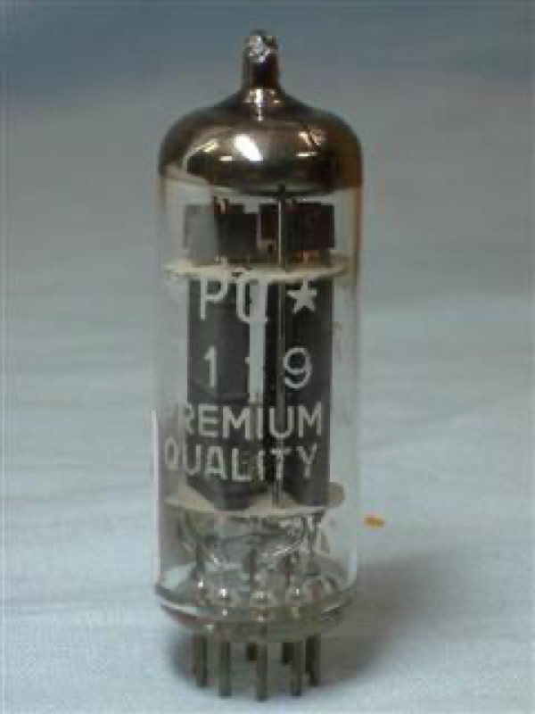 7119 / E182CC — Amperex·Philips — triode vacuum tube — (1960)