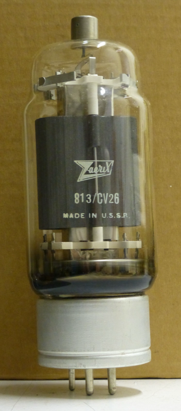 813 — RCA·Amperex — pentode vacuum tube — (1938)