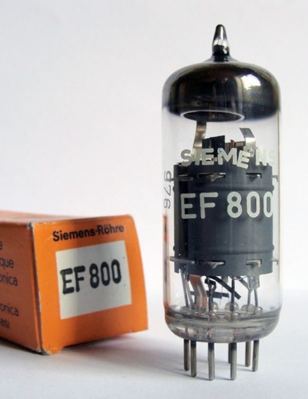 EF800 — Telefunken — pentode vacuum tube — (1956)