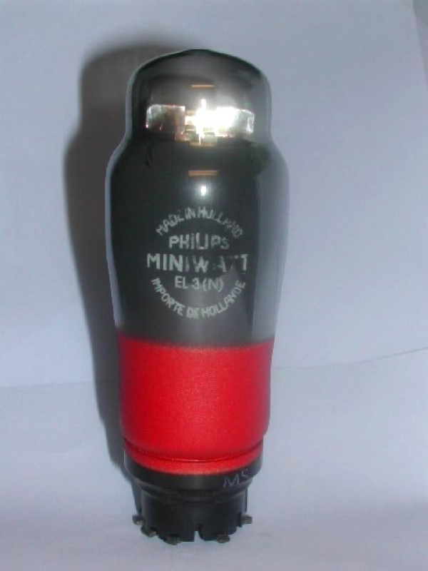 EL3N — Philips — pentode vacuum tube — (1938)