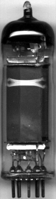 EL803 — Valvo — pentode vacuum tube — (1958)