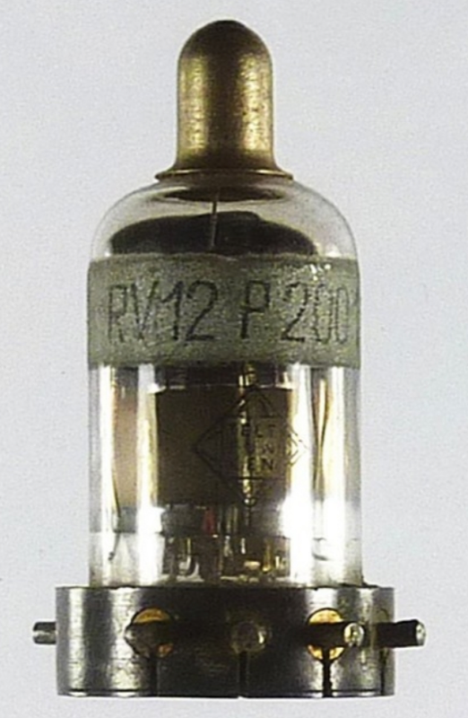 RV12P2000 — Telefunken — pentode vacuum tube — (1937)